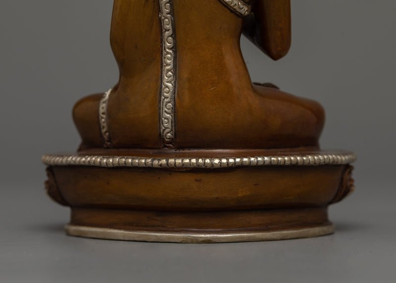 Vairocana Oxidized Statue | Embodiment of Cosmic Wisdom