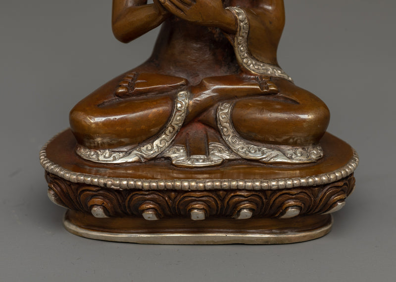 Vairocana Oxidized Statue | Embodiment of Cosmic Wisdom