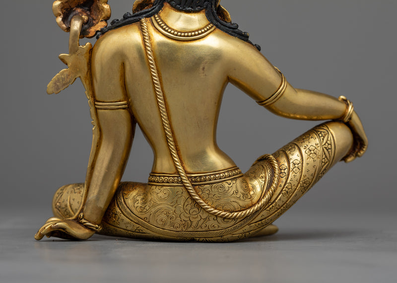 Elegant Indra the Lord of Heaven Statue | Nepalese Handcrafted Beauty