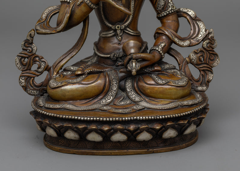 Handcrafted Spiritual Statue Vajrasattva | Purification and Spiritual Clarity