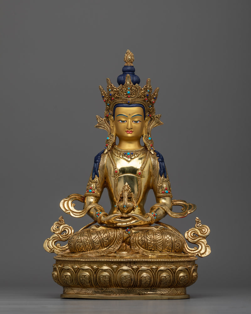 amitayus-38cm-gold-gilded