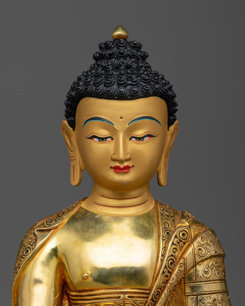 gold-gilded-enlighten-teacher-shakyamuni-buddha