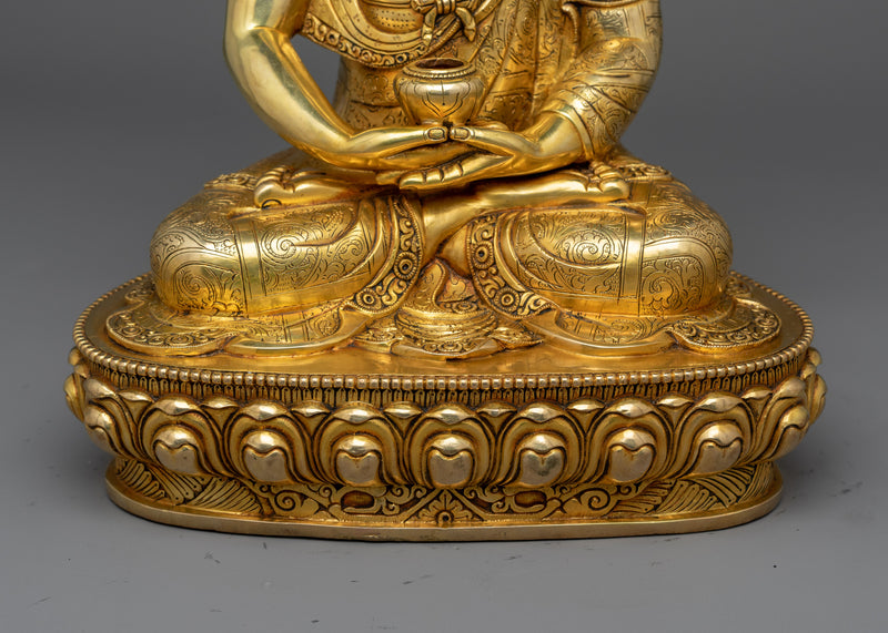 Radiant Amitabha Buddha Lord of Sukhavati Statue | Crafted for Peace and Enlightenment