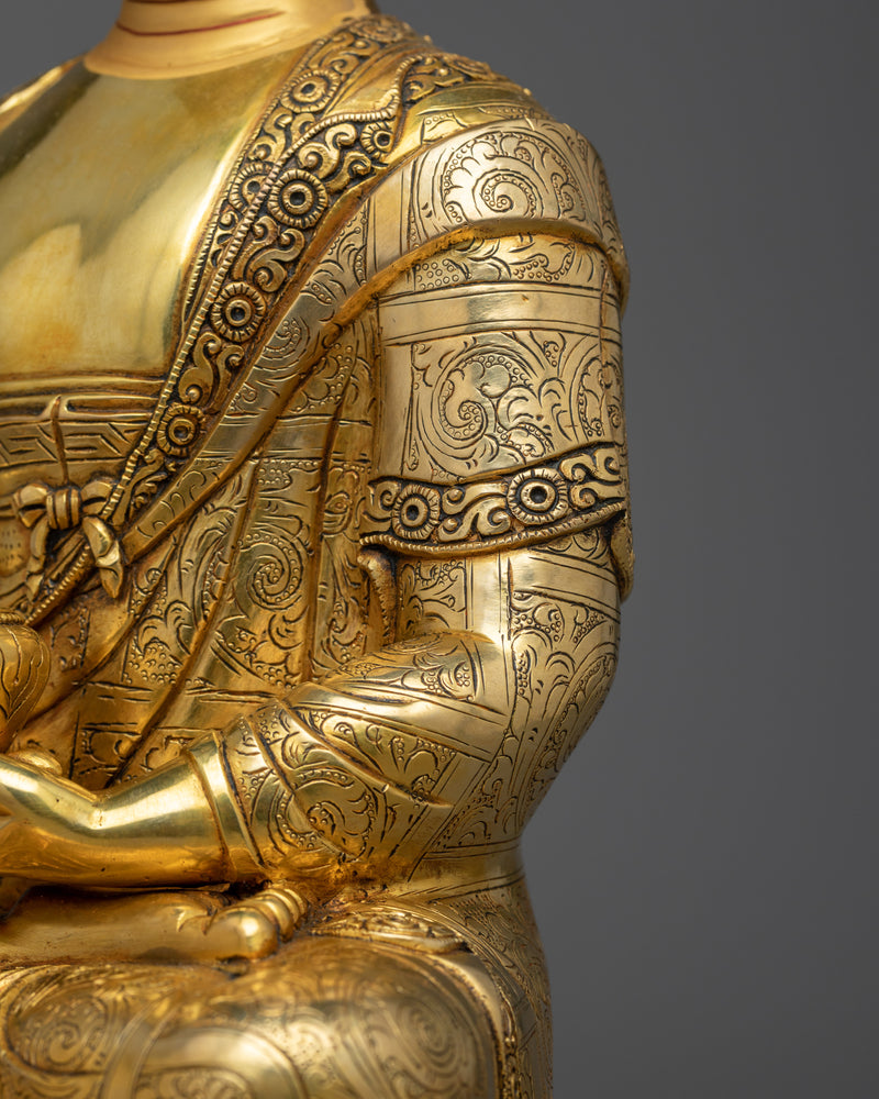 Radiant Amitabha Buddha Lord of Sukhavati Statue | Crafted for Peace and Enlightenment