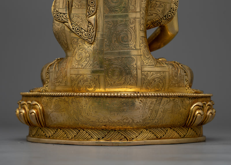 Radiant Amitabha Buddha Lord of Sukhavati Statue | Crafted for Peace and Enlightenment