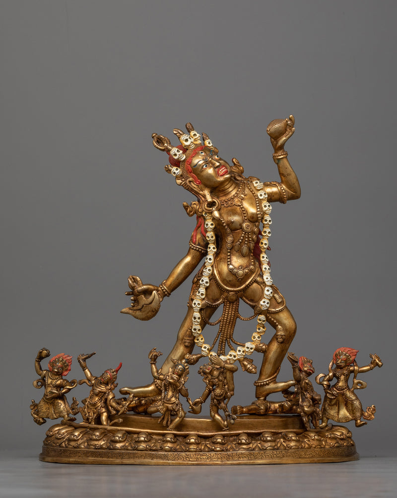 vajrayogini-antique-gold-gilded