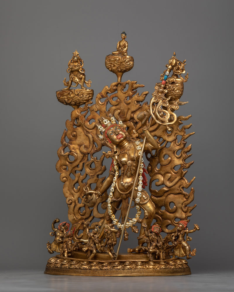 vajrayogini-antique-gold-gilded