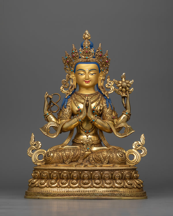 compassionate-deity-chenrezig-figure