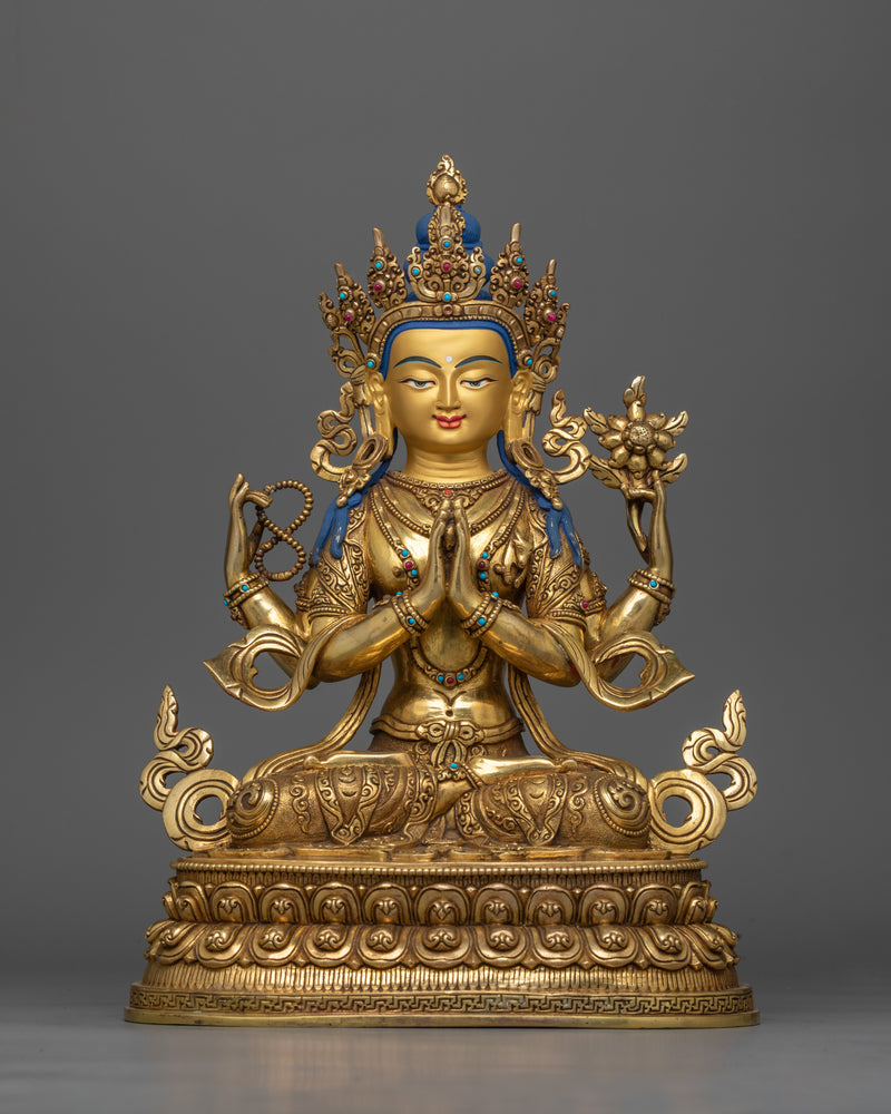 compassionate-deity-chenrezig-figure