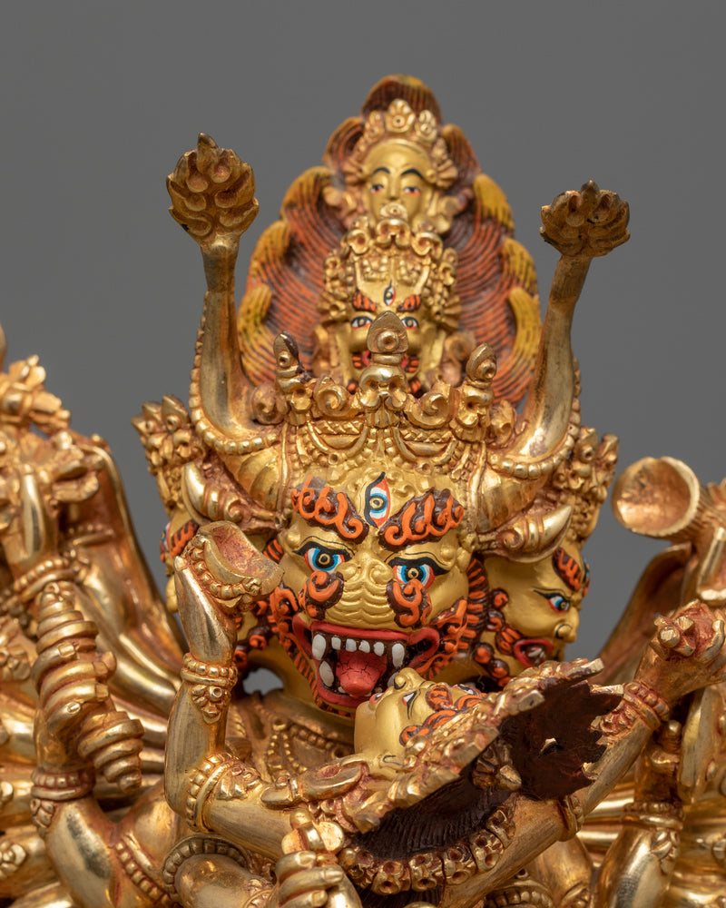 yamantaka-gold-gilded