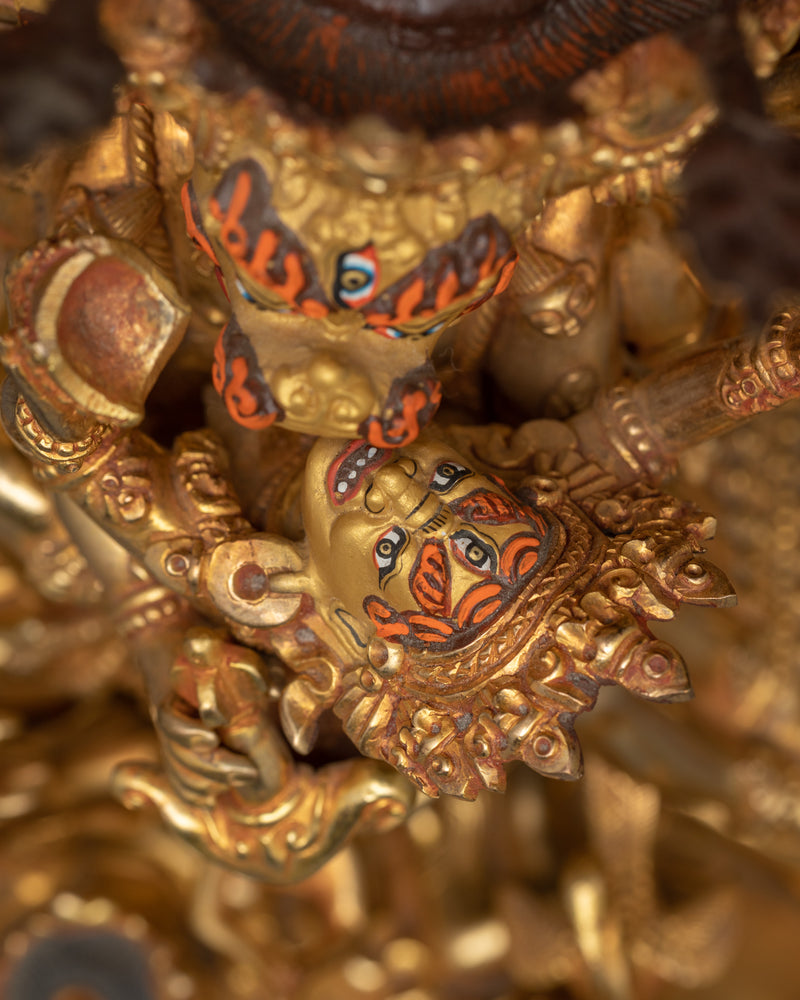 yamantaka-gold-gilded