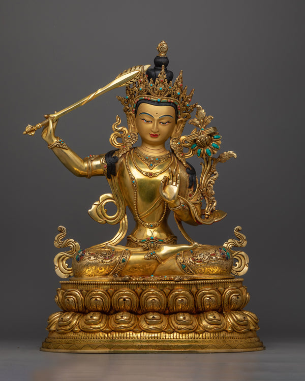 manjushri-adorned-with-gemstone