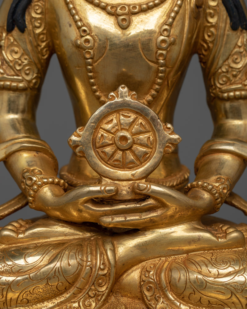 Majestic Four Faces Vairocana Statue | Handcrafted Symbol of Enlightenment