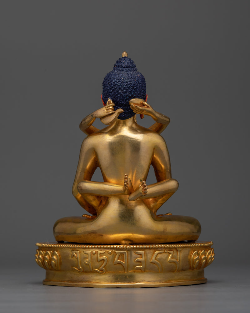 Samantabhadra with Consort Sacred Meditation Statue | Handcrafted Symbol of Unity