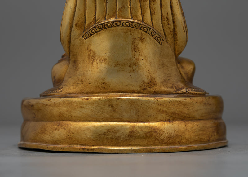 Kagyu Guru Gampopa Statue | A Beacon of Monastic Virtue and Teachings