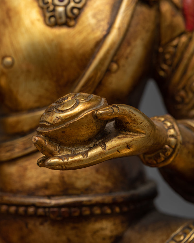 Kagyu Master Tilopa Antique Statue | A Beacon of Mystical Teachings