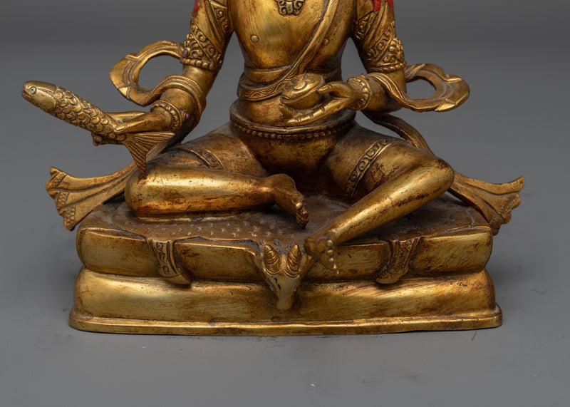 Kagyu Master Tilopa Antique Statue | A Beacon of Mystical Teachings