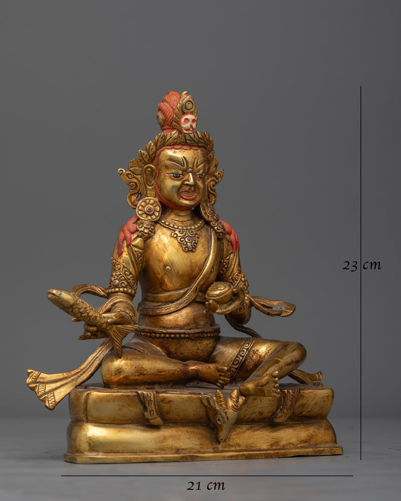 Kagyu Master Tilopa Antique Statue | A Beacon of Mystical Teachings