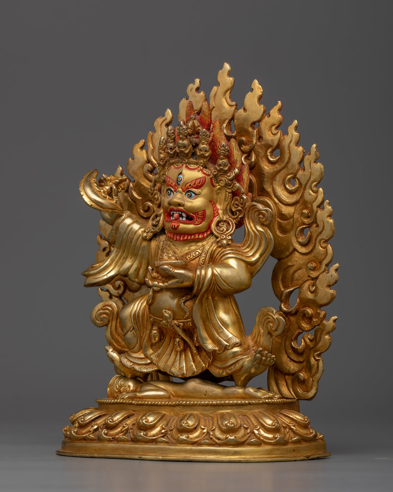 mahakala-bernakchen-22cm-gold-gilded