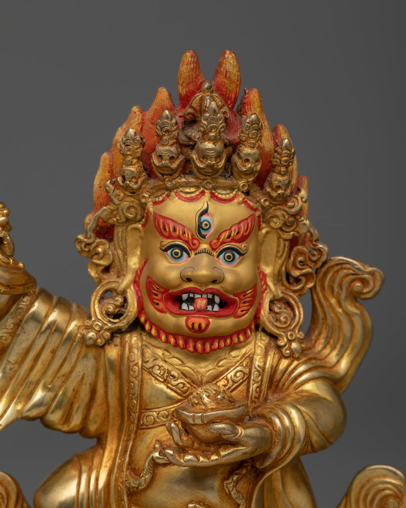 mahakala-bernakchen-22cm-gold-gilded