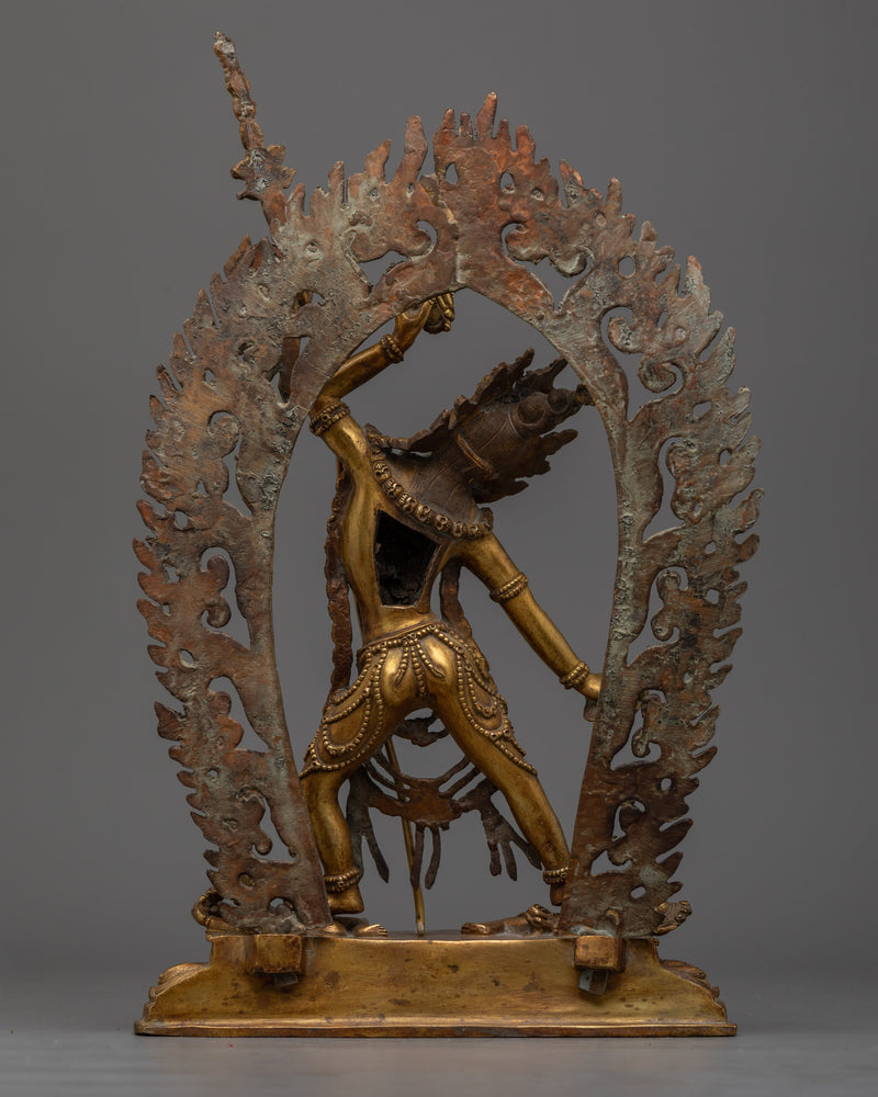 Vajrayogini Antique-Touch Statue | A Radiant Symbol of Feminine Energy and Spiritual Liberation