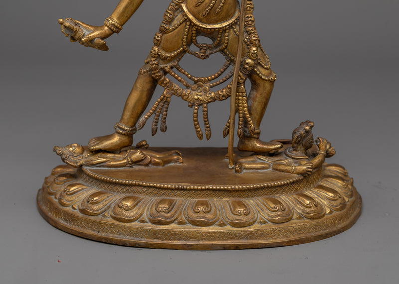 Vajrayogini Antique-Touch Statue | A Radiant Symbol of Feminine Energy and Spiritual Liberation