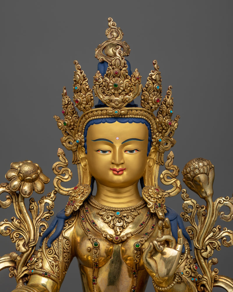 mother-green-tara-gold-gilded