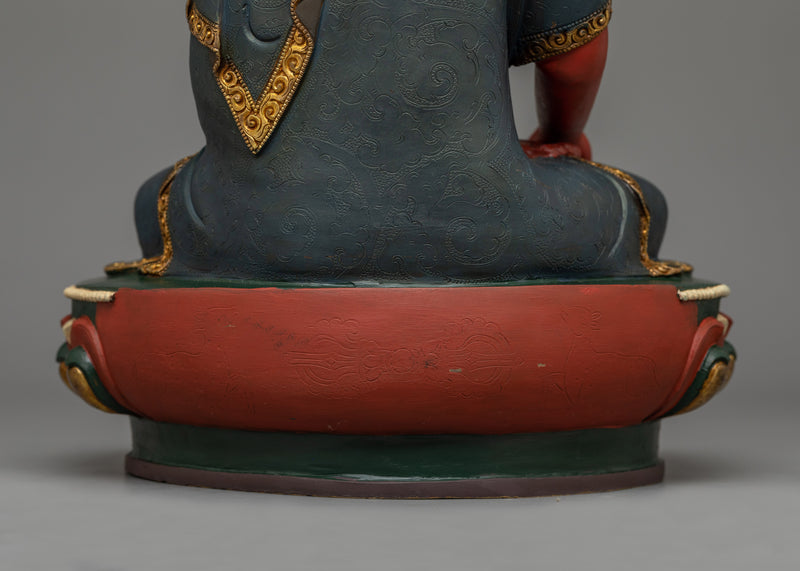 Colored Shakyamuni Buddha Statue | A Vivid Embodiment of Enlightenment