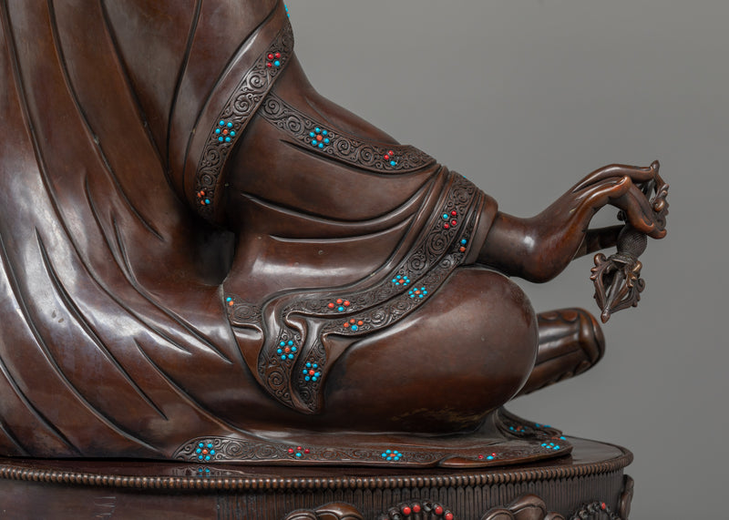 Tantra Master Guru Rinpoche Statue | A Monumental Figure of Vajrayana Buddhism