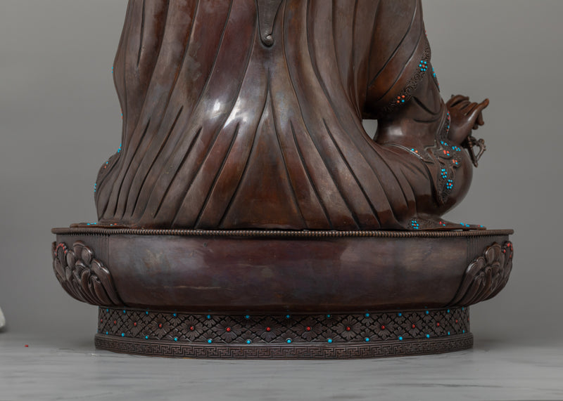 Tantra Master Guru Rinpoche Statue | A Monumental Figure of Vajrayana Buddhism