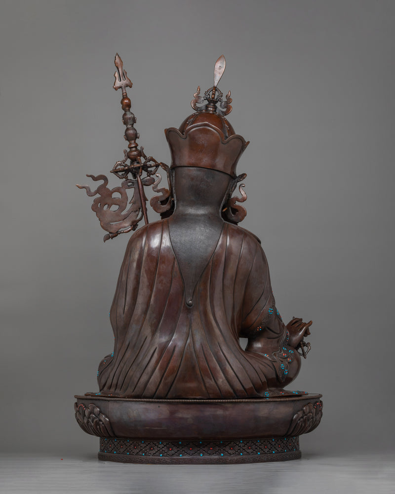 Tantra Master Guru Rinpoche Statue | A Monumental Figure of Vajrayana Buddhism