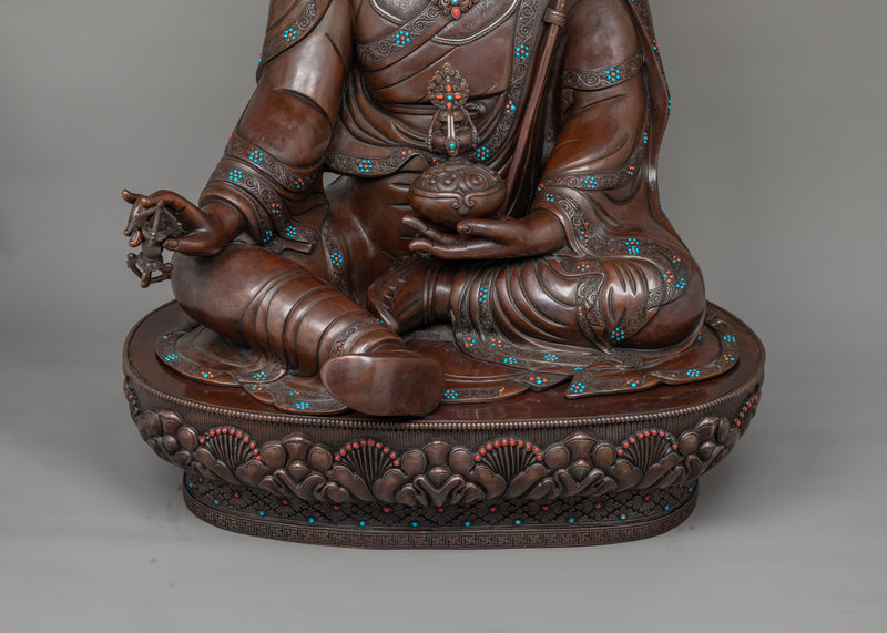 Tantra Master Guru Rinpoche Statue | A Monumental Figure of Vajrayana Buddhism