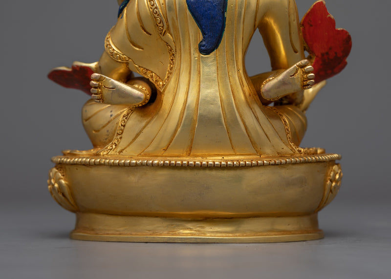 Guru Rinpoche with His Consort Statue | A Symbol of Tantric Unity and Spiritual Harmony