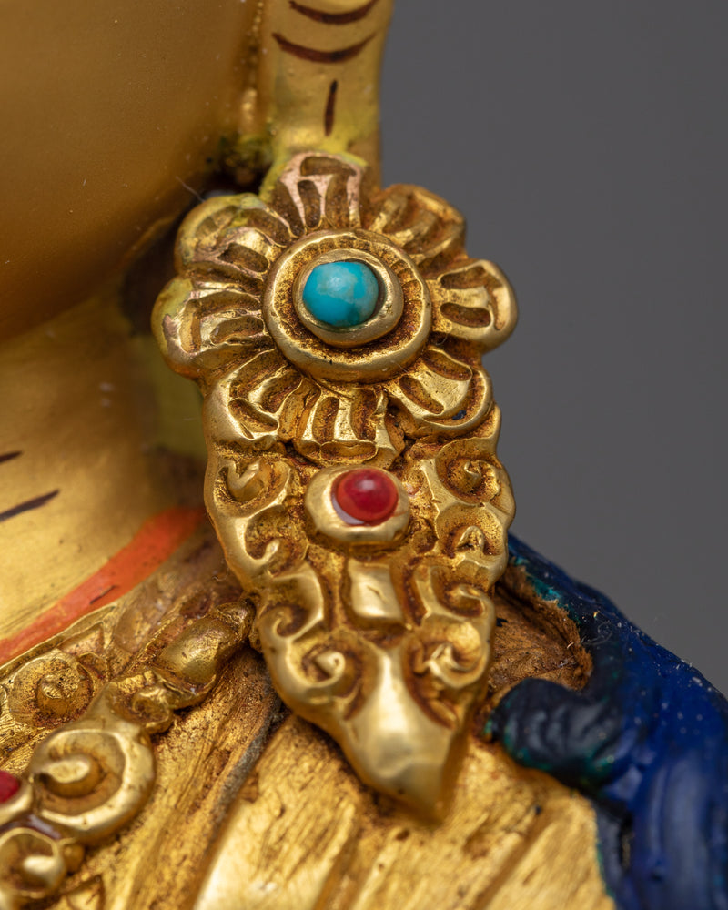 Guru Rinpoche with His Consort Statue | A Symbol of Tantric Unity and Spiritual Harmony