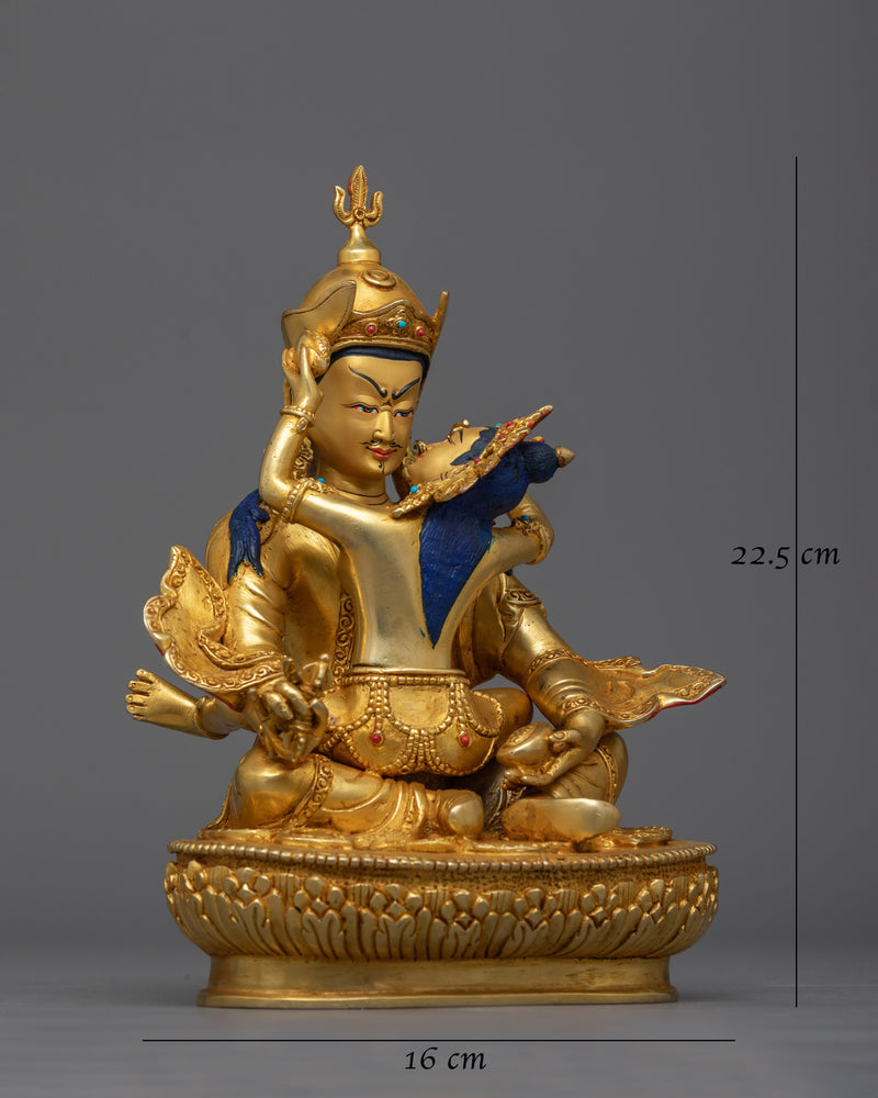 Guru Rinpoche with His Consort Statue | A Symbol of Tantric Unity and Spiritual Harmony