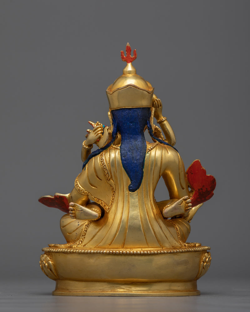 Guru Rinpoche with His Consort Statue | A Symbol of Tantric Unity and Spiritual Harmony