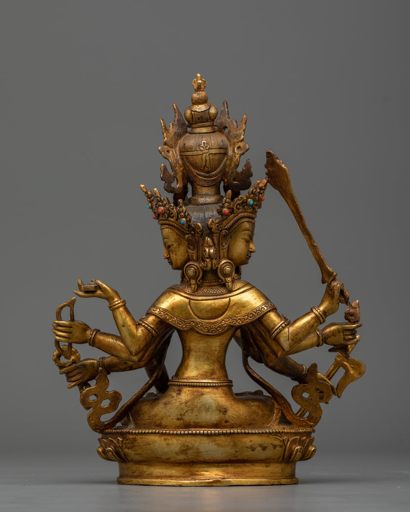 Maha Vajrasattva Antique Statue | A Symbol of Purification and Enlightenment