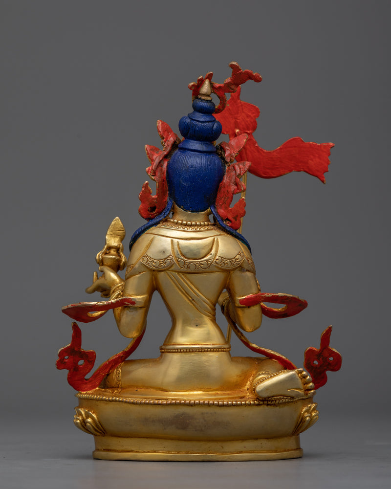 Mandarava 24K Gold-Gilded Statue | A Symbol of Devotion and Enlightenment