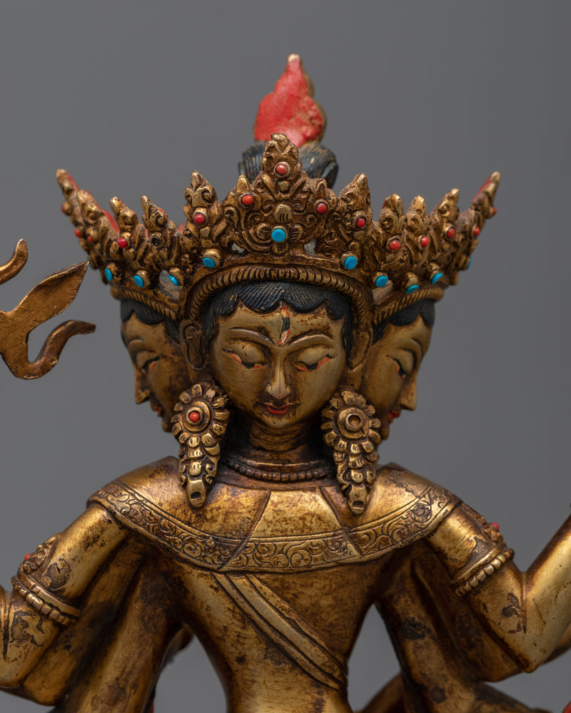 maha-pratisara-gold-gilded-antique