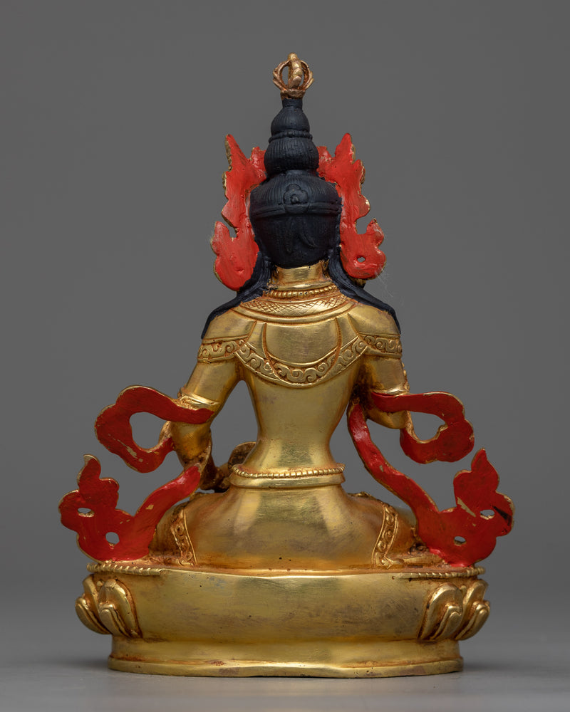 Gold-Gilded Purity Deity Vajrasattva Statue | A Symbol of Spiritual Cleansing and Enlightenment