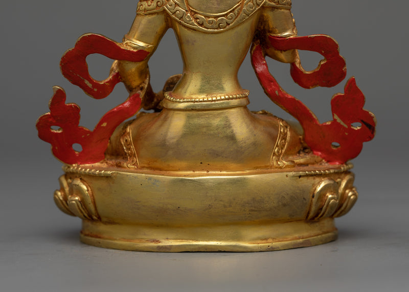 Gold-Gilded Purity Deity Vajrasattva Statue | A Symbol of Spiritual Cleansing and Enlightenment