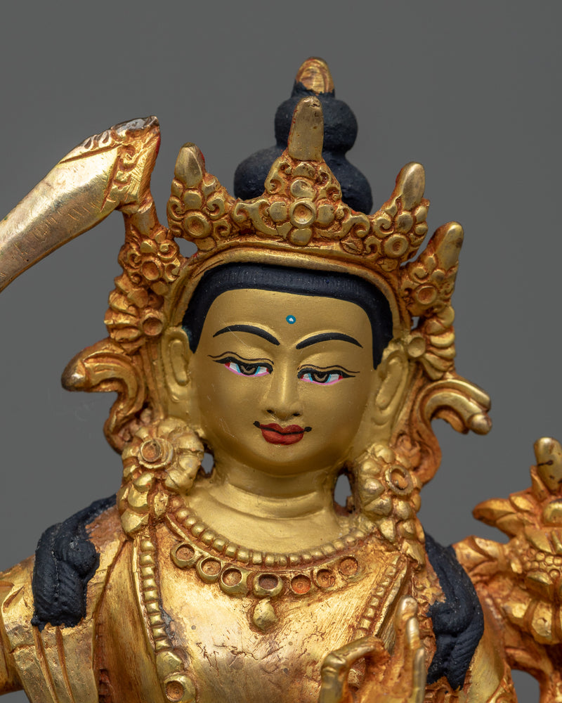 manjushri-small-gold-gilded