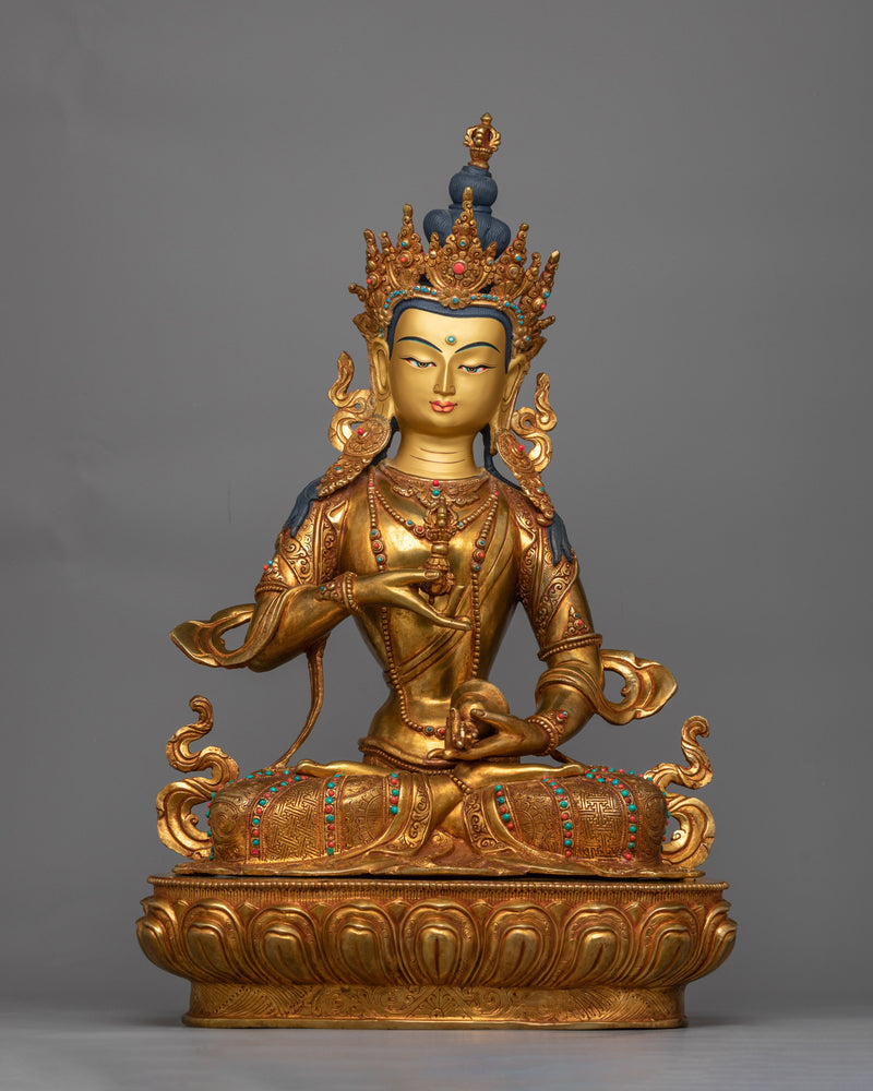 vajrasatttva-gold-gilded-sculpture