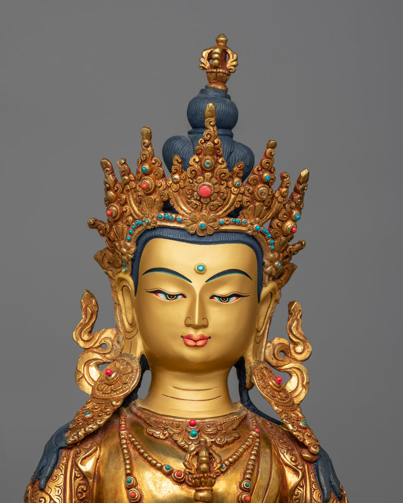 vajrasatttva-gold-gilded-sculpture