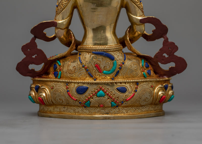 Amitayus Longevity Buddha Sculpture | A Symbol of Eternal Life and Wisdom