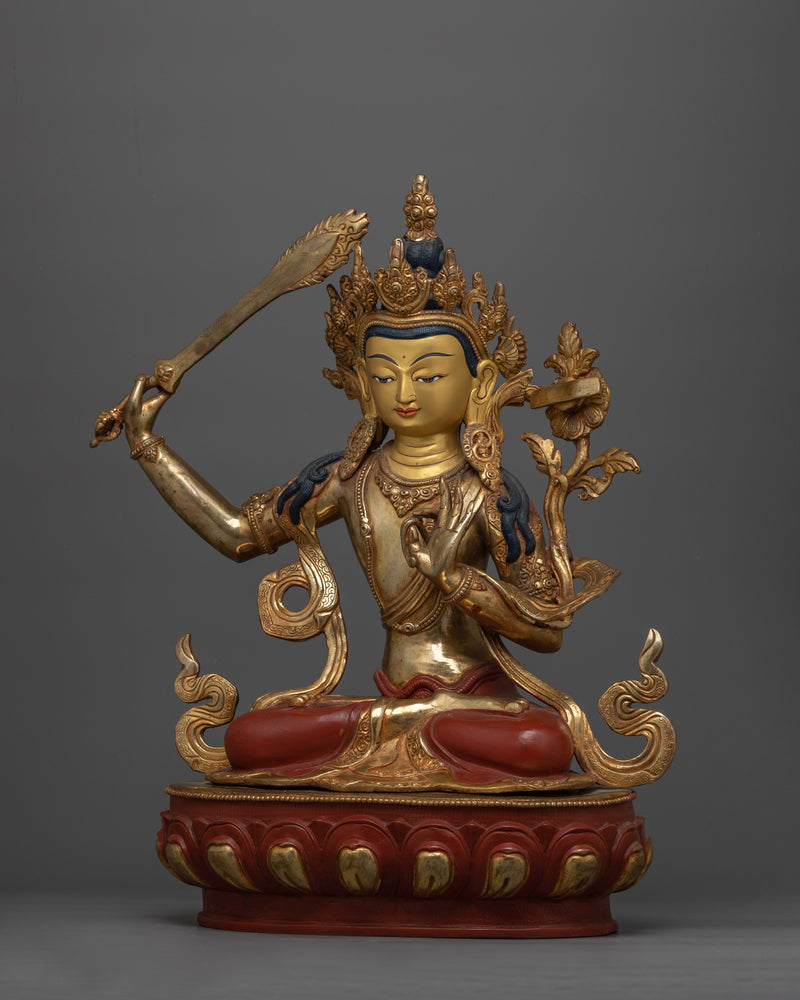 manjushri-gold-gilded-oxidized