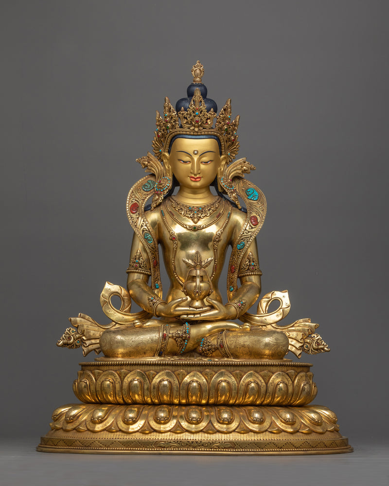 gold-gilded-amitayus-long-life-deity