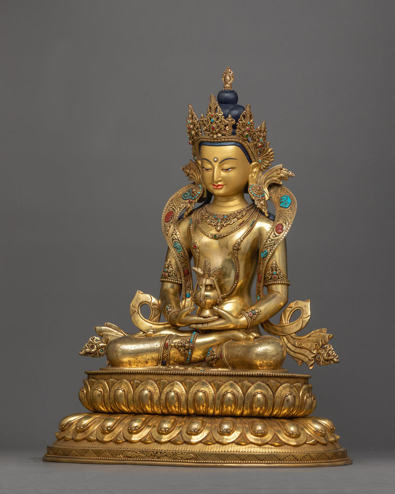 gold-gilded-amitayus-long-life-deity