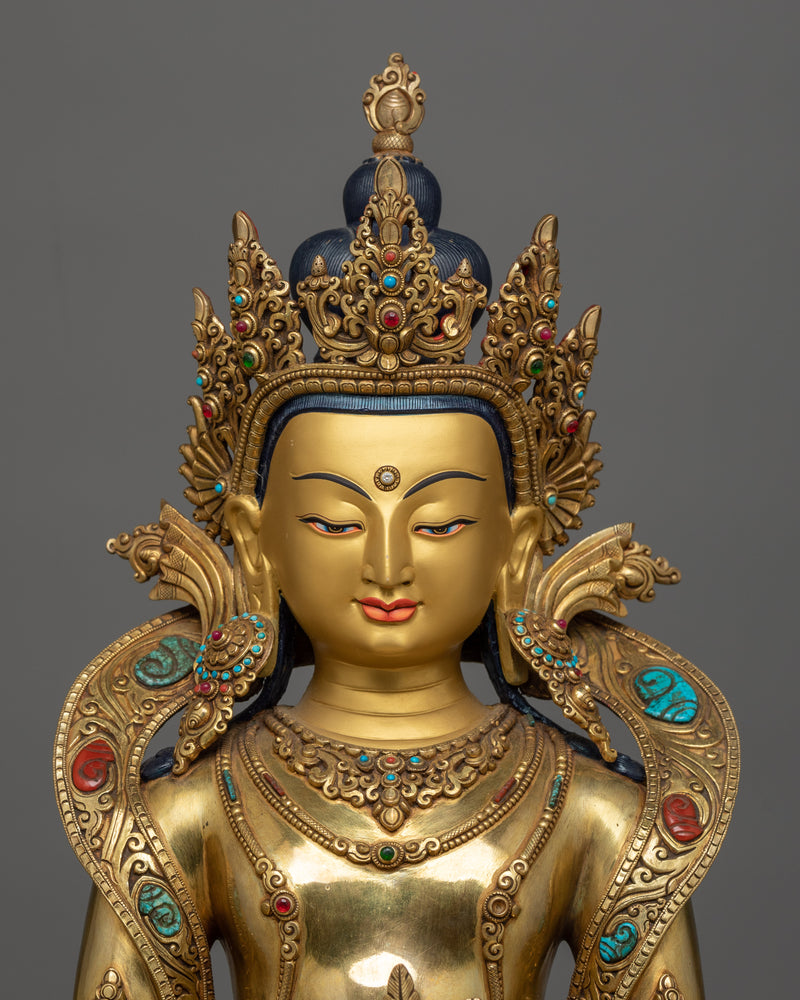 gold-gilded-amitayus-long-life-deity