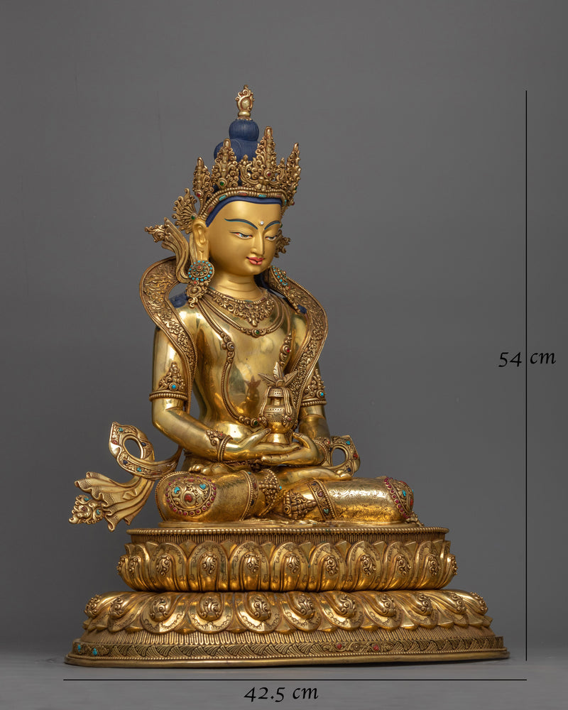 Amitayus the Long-Life Buddha Statue | A Fine Craftmanship of Longevity and Enlightenment